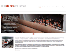 Tablet Screenshot of 3b-industries.com